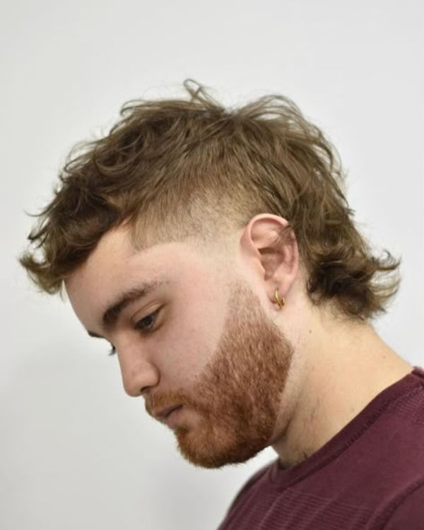 Messy Mullet with Texture haircut