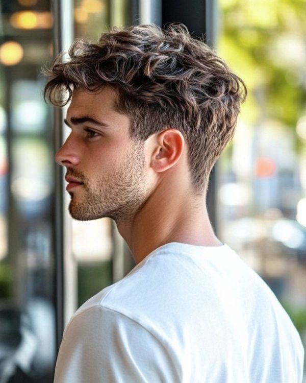 Short Curly haircut