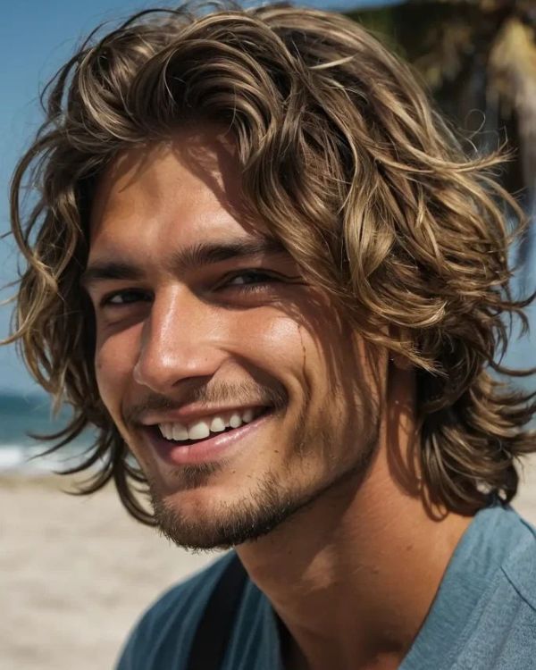 Thick Wavy Fringe