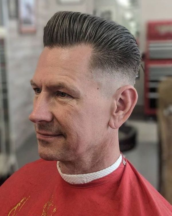 Edgy Rockabilly Slick Back