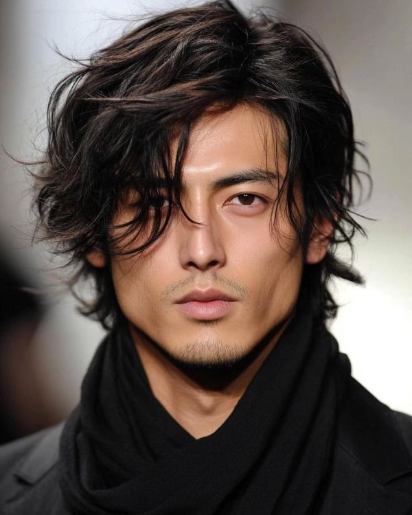 Messy Long Hair