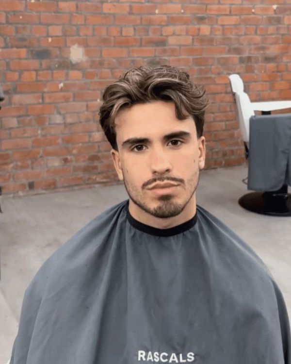 Short Textured Center Part